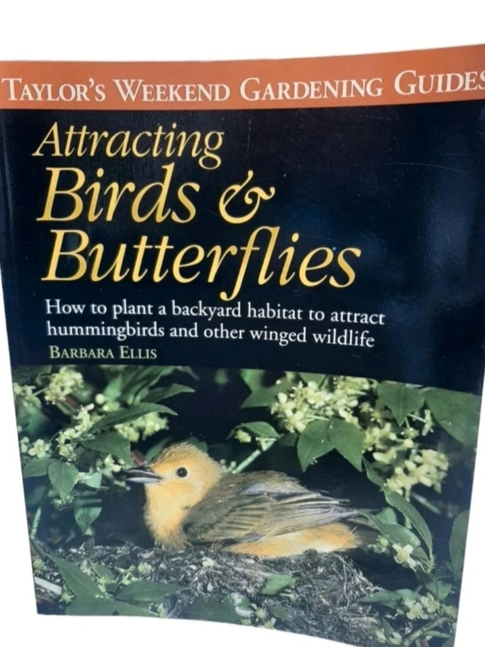 Attracting Birds & Butterflies Backyard Habitat Gardening Book Nature Garden